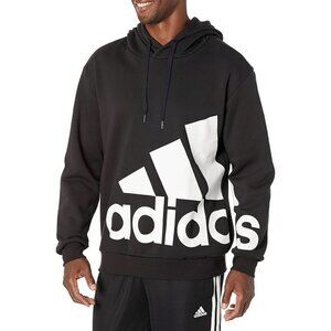 Adidas Men's Essentials Giant Logo Fleece Hoodie